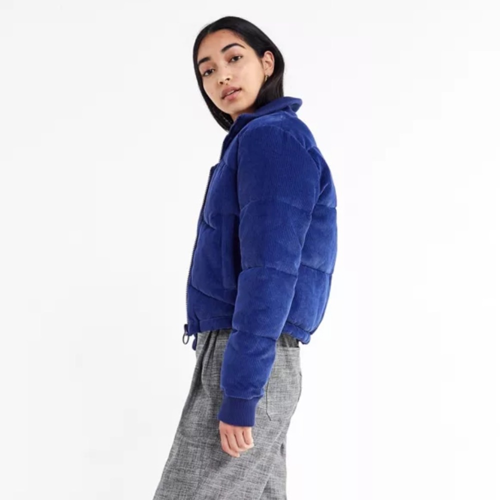 UO corduroy puffer jacket